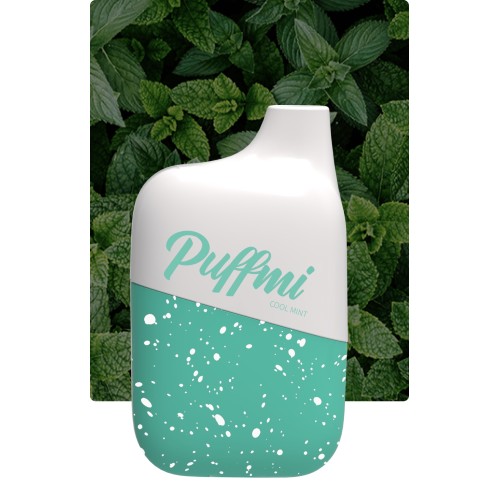 Электронная сигарета Паффми 4500 затяжек Ледяная Мята (PUFFMI DY4500)
