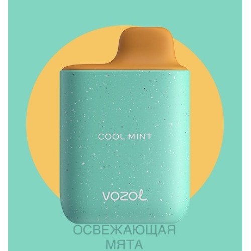 Электронная сигарета Vozol Star 4000 затяжек Cool Mint (Возол Стар 4000 затяжек Освежающая Мята)