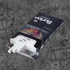 Сигареты Бертон Супер Слим Чёрный (Burton Super Slim Black)