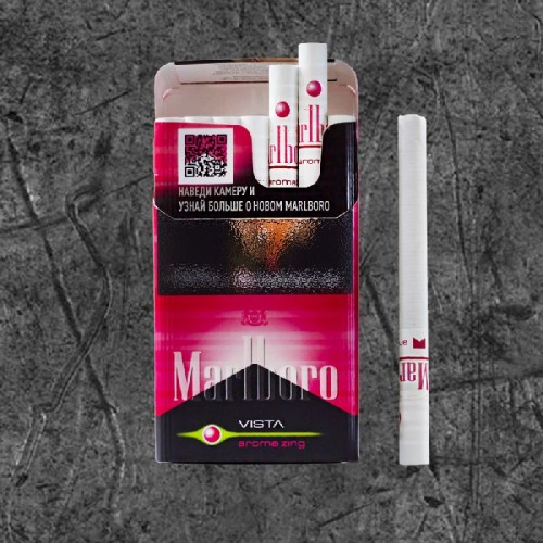 Сигареты Мальборо Виста Арома Зинг, Красные (Marlboro Vista Aroma Zing)